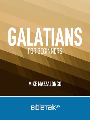 cover image of Galatians for Beginners